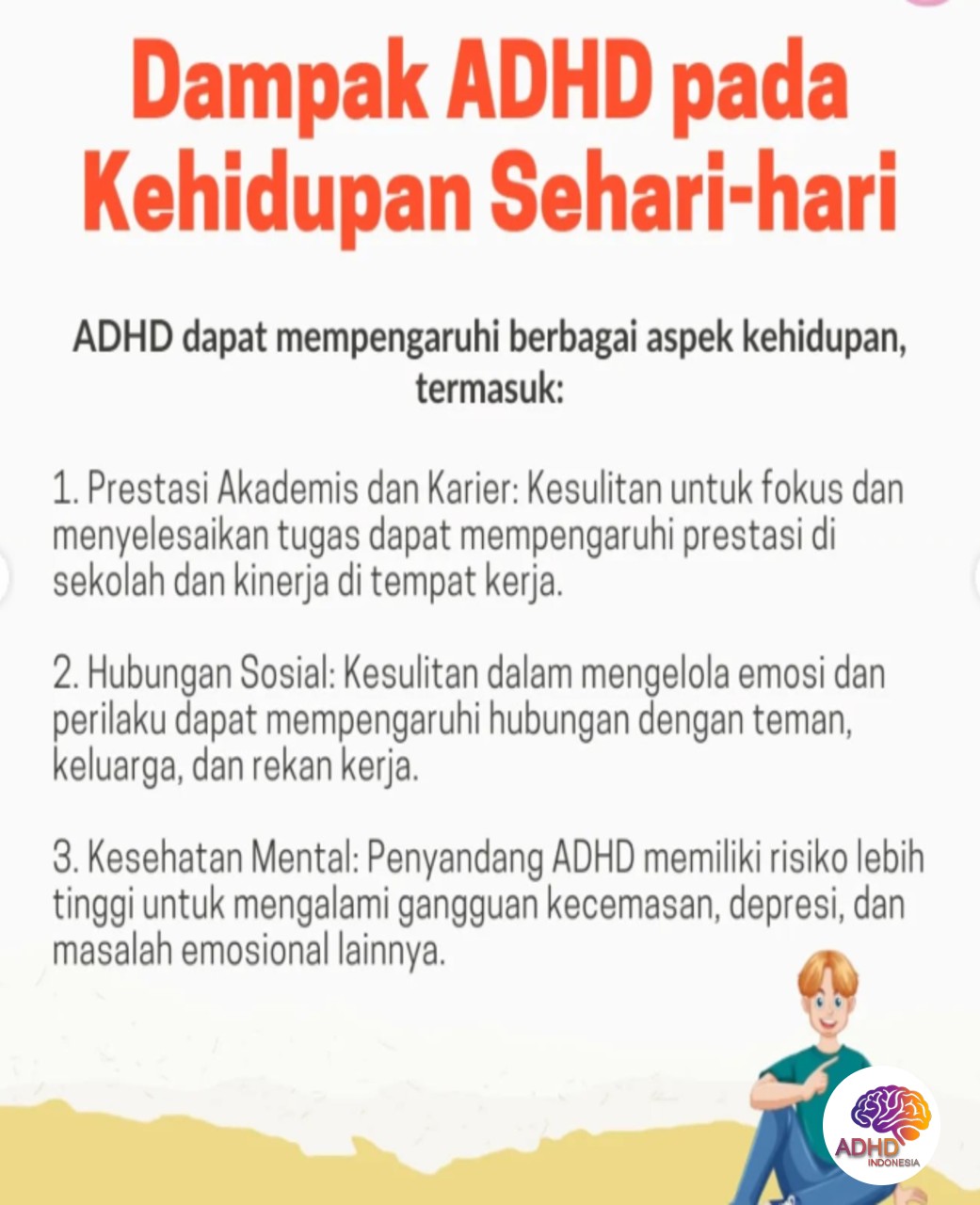 ADHD dan Hubungan Sosial Anak di Lingkungan Sekolah di Provinsi Daerah Istimewa Yogyakarta
