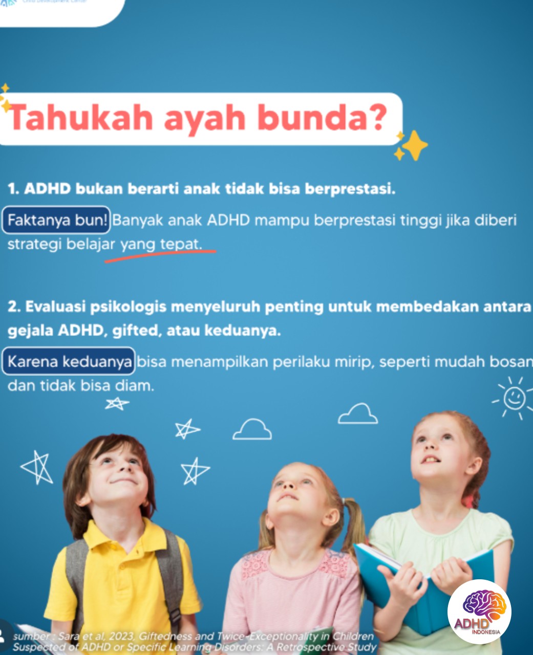 Peran Orang Tua dalam Mendampingi Anak ADHD di Provinsi Daerah Istimewa Yogyakarta